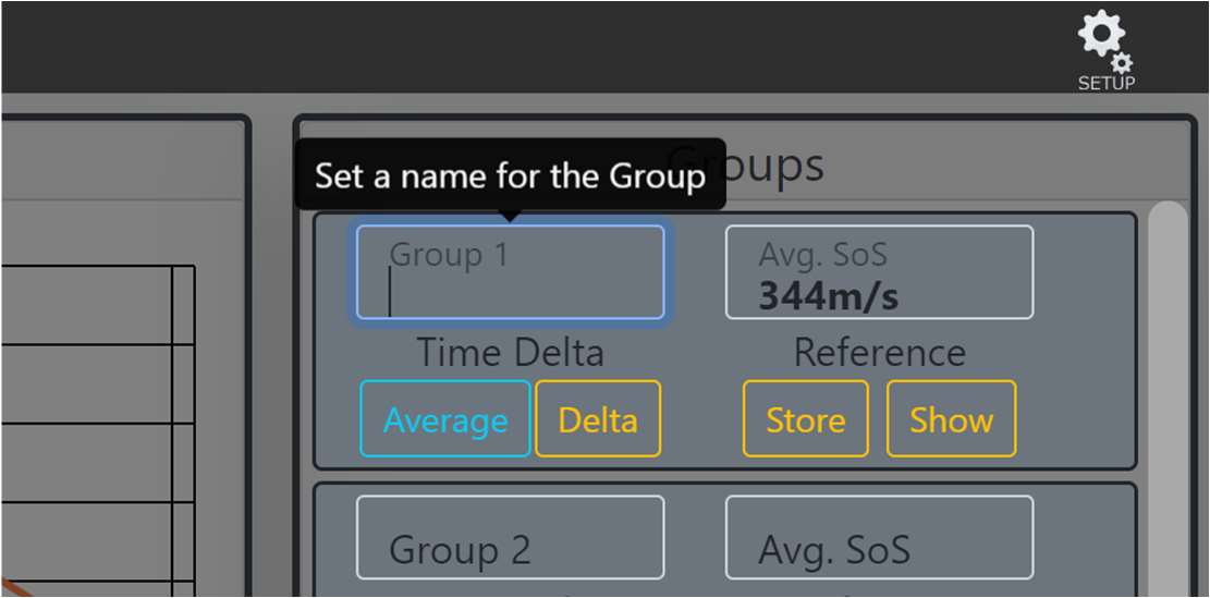 Gruppenname und Referenz